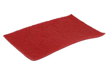 Schuurvlies rood