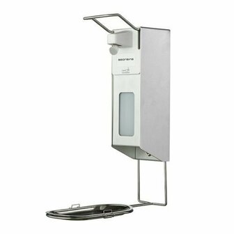 Ellenboog SPRAY dispenser voor alcoholbasis.