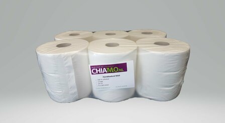 Handdoekrol Midi Centerfeed cellulose 2 laags 20 cm 160 meter 6 rollen