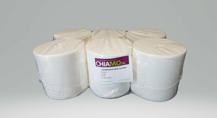 Handdoekrol Midi Coreless cellulose 1 laags 300 meter 6 rollen