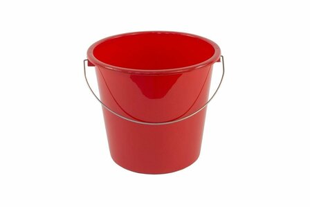 Emmer 10 liter rood