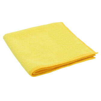 Gereclycled geel microvezel