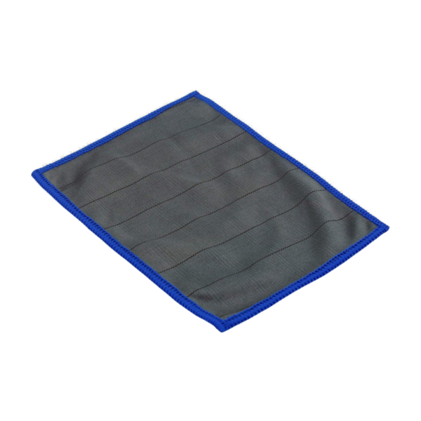 Carbon microvezeldoek blauwe rand 15 x 20 cm