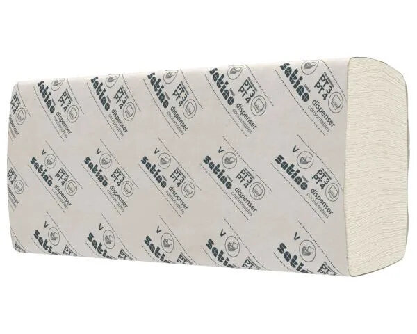 Satina V Vouw 24x23 cm