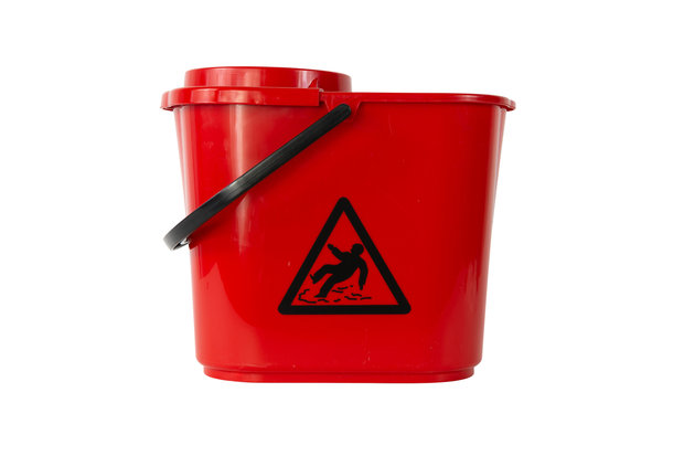 Mopemmer met korf rood