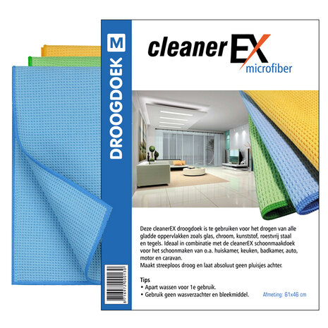 Droogdoek set met verpakking