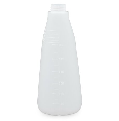 fles 600 ml transparant