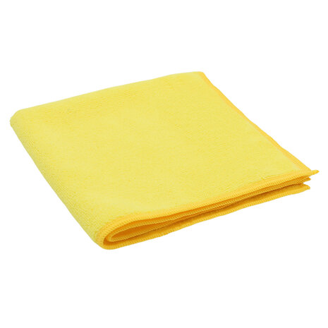 Gereclycled geel microvezel
