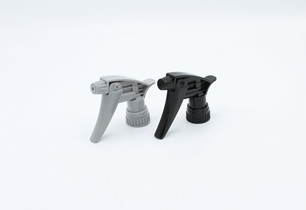 Industrial Heavy Duty Sproeikop met 19 cm aanzuigtube grijs