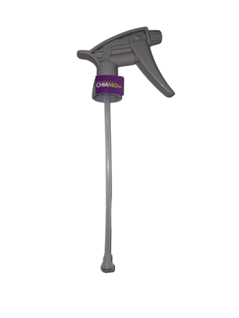 Industrial Heavy Duty Sproeikop met 19 cm aanzuigtube grijs