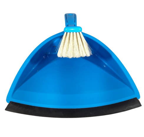 Stofblikset blauw voorkant