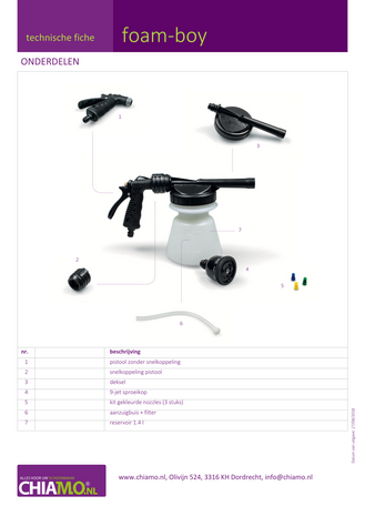 Foam-Boy 1,4 liter