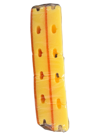 Spons Geel Oranje zijaanzicht