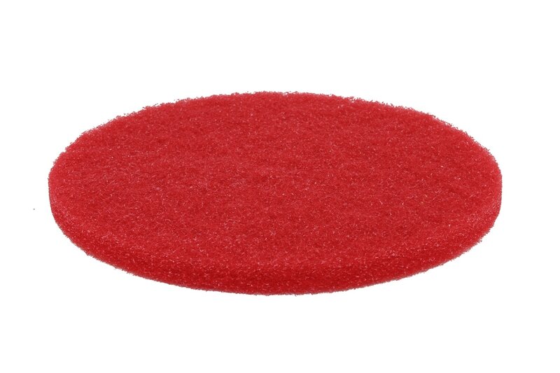 Super Pad dikte 25 mm tot 350 toeren 21 inch rood