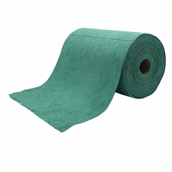 Rol 75 doeken Tricot First microvezel doek 30x30 cm groen