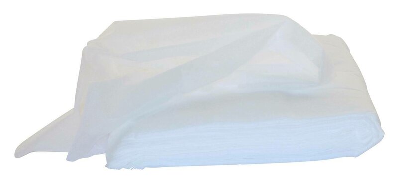 Stofwisdoek polypropyleen 20-grams 25x60 cm wit 100 stuks