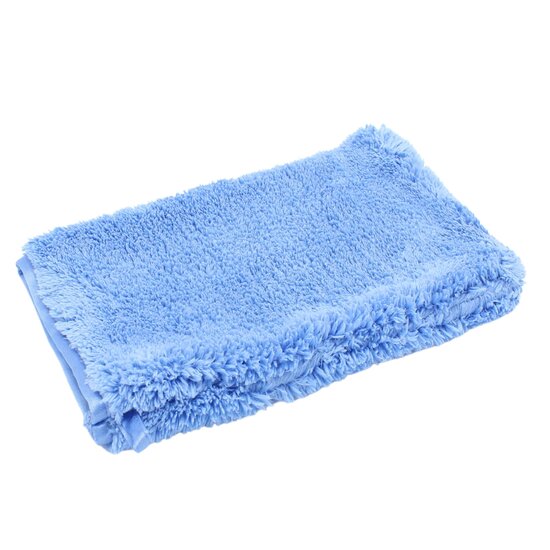 Washandschoen Microvezel Elegant blauw 5 stuks