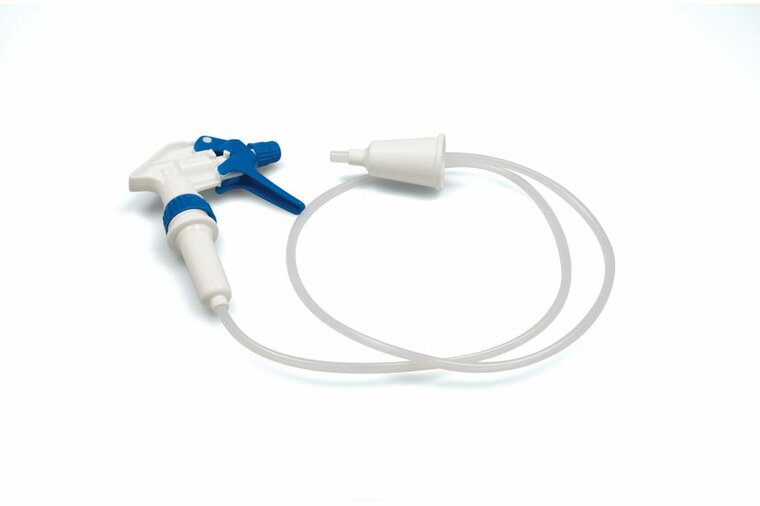 spray tube blauw