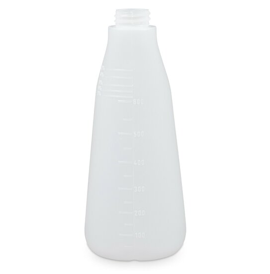 fles 600 ml transparant