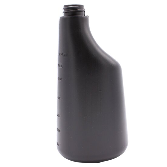 fles 600 ml zwart