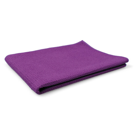 Wafeldoek violet