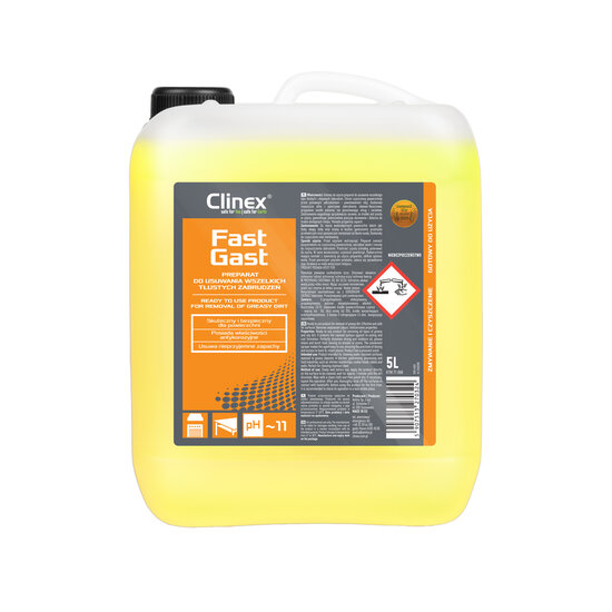 Clinex Fast Gast ontvetter 5 liter