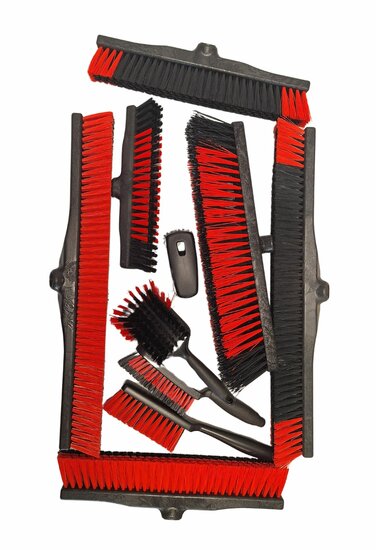 Assortiment vegers rood