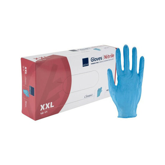 Nitril handschoen blauw XXL