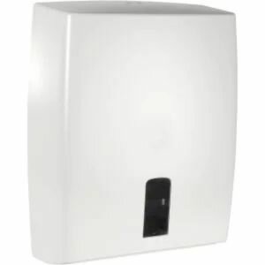 Vouwhanddoek dispenser wit