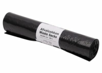 Afvalzak LPDE 60x80 cm 60 liter