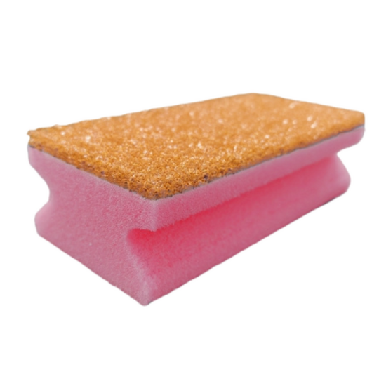 Schuurspons Roze Oranje