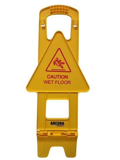 Waarschuwingsbord voeten plat