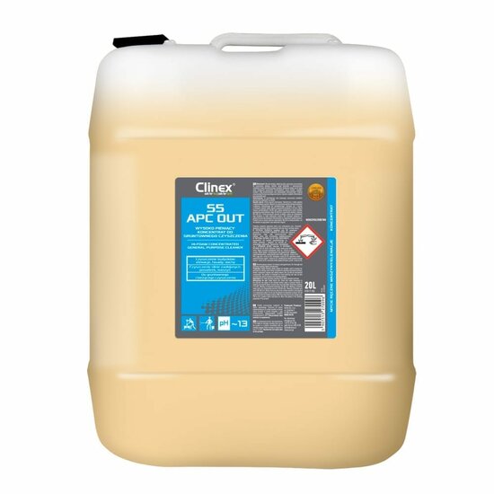 Ontvetter Clinex S5 APC OUT sterk geconcentreerd 5 liter