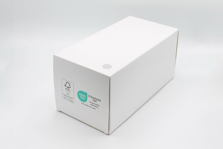 Dispenserdoos doekjes 38x38 cm grijs