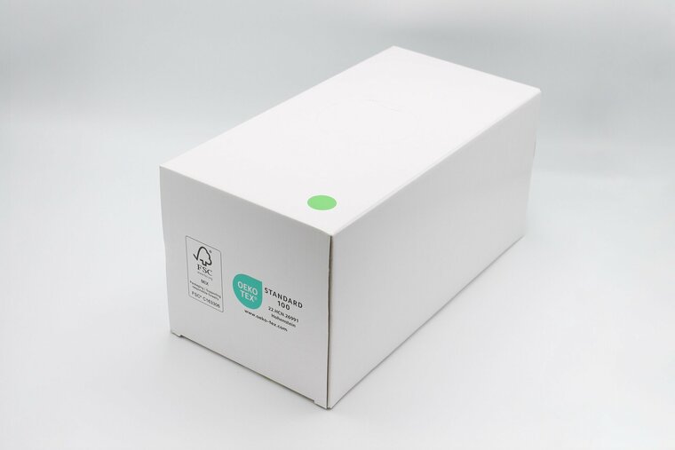 Dispenserdoos groene doeken 38x38cm