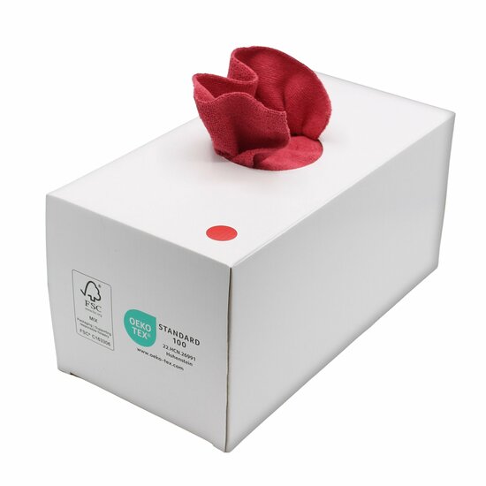 Dispenserbox rode doeken