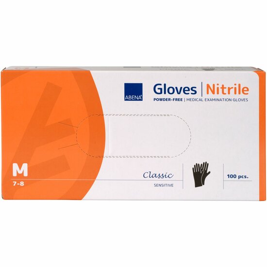 Doos nitril handschoen zwart