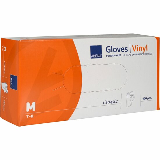 Doos handschoen transparant