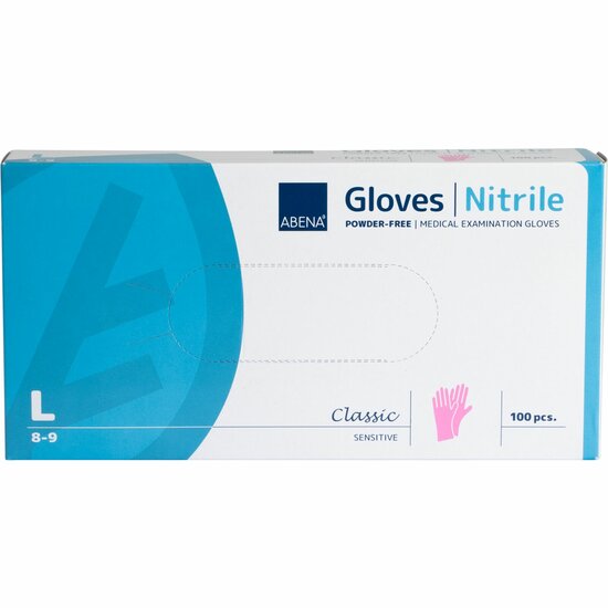 Maat L roze handschoenen