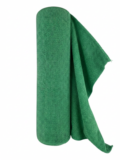 Microvezeldoekjes rol groen 25 stuks 30x30 cm
