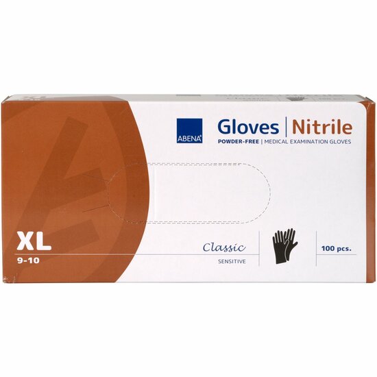 doos zwarte handschoen XL