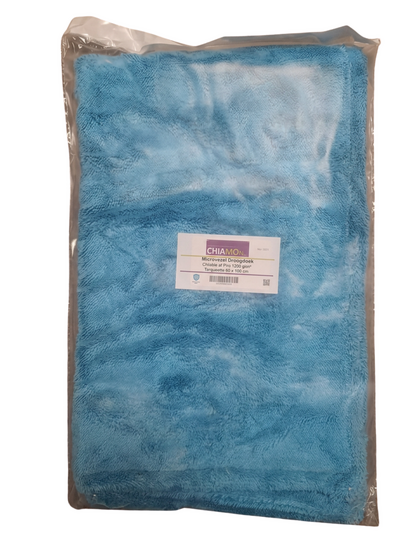 Droogdoek 60x100 cm turquoise in verpakking