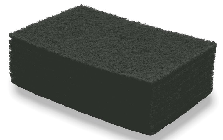 Schuurvlies ChiaMo.nl zwart 230 &times; 150 mm &ndash; 10 stuks