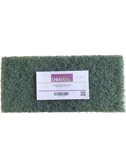 Doodlebugpad groen met etiket
