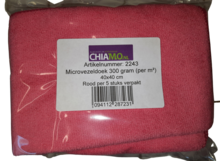 Microvezel ChiaMo rood