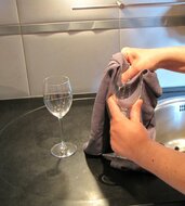 Grijze microvezeldoek