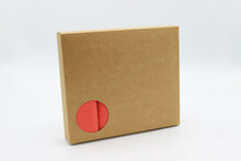 Gerecycled rood microvezel