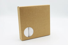 Microvezel gerecycled geel wit