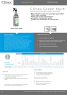 Allesreiniger Clinex Green Multi 1 liter Ecolabel