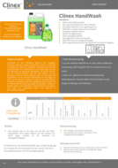 Handleiding Clinex Handwash